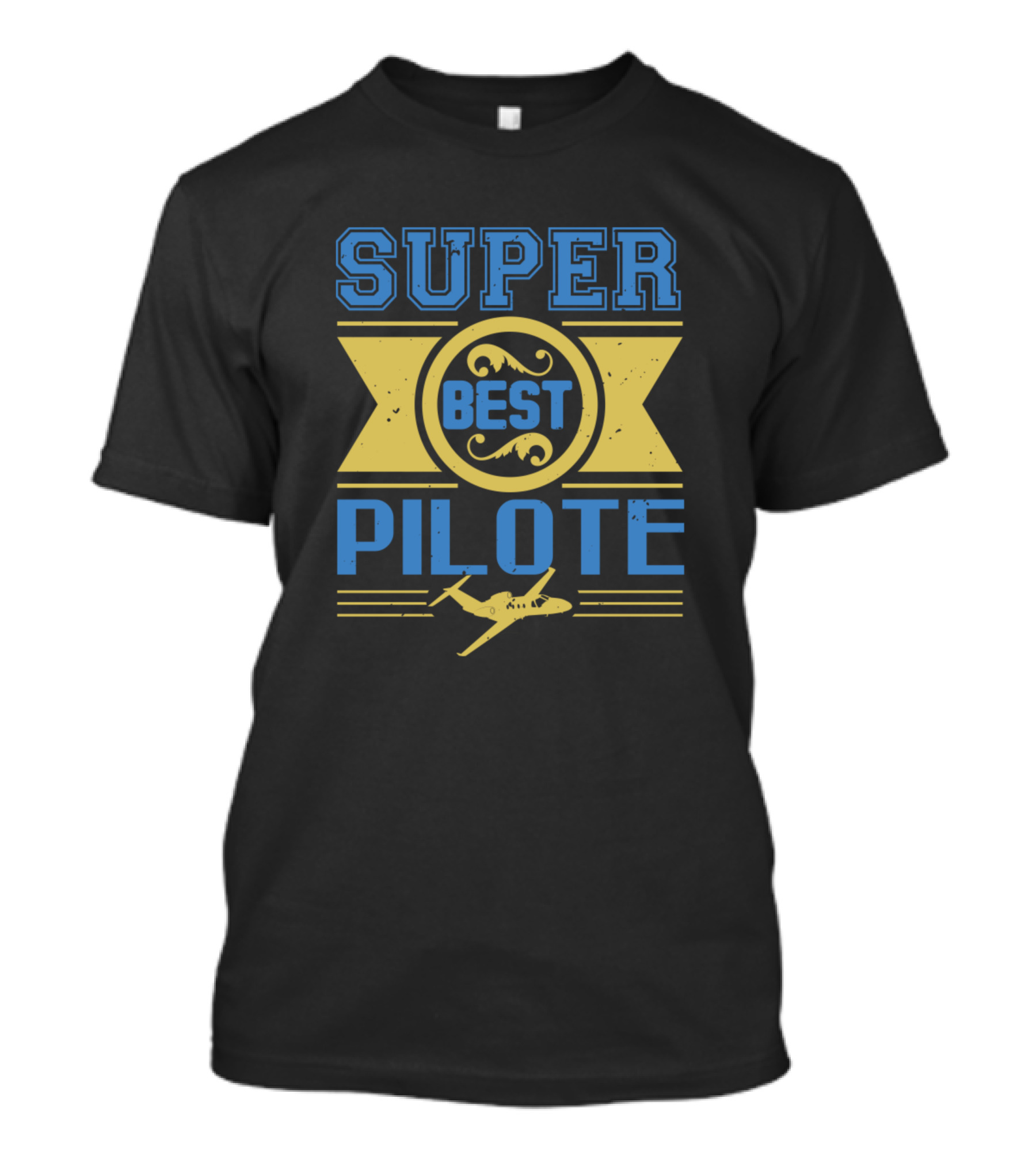 Super Best Pilote Airplane T-Shirt