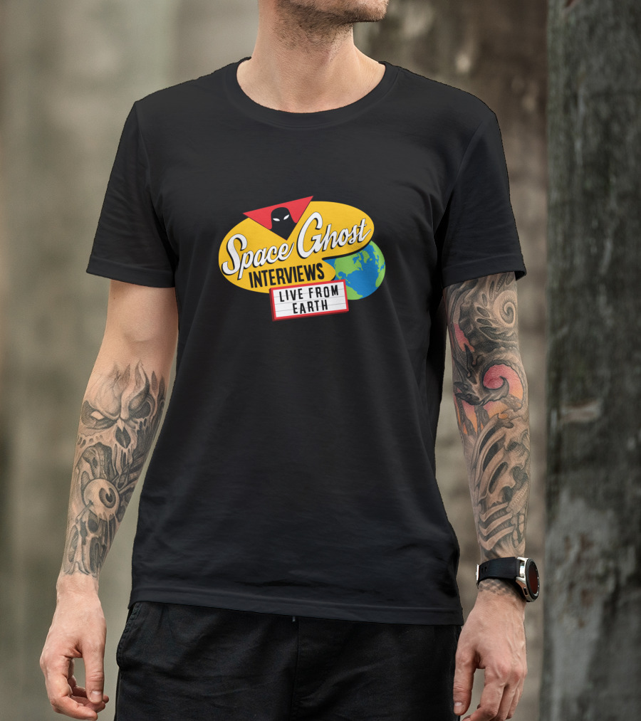 Space Ghost Interviews Live From Earth T-Shirt