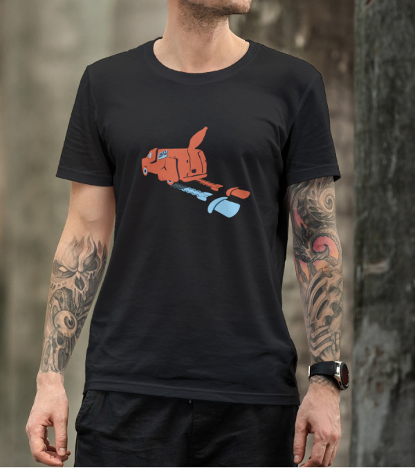 Mutt Cutts Dog Van Dumb And Dumber Movie T-Shirt