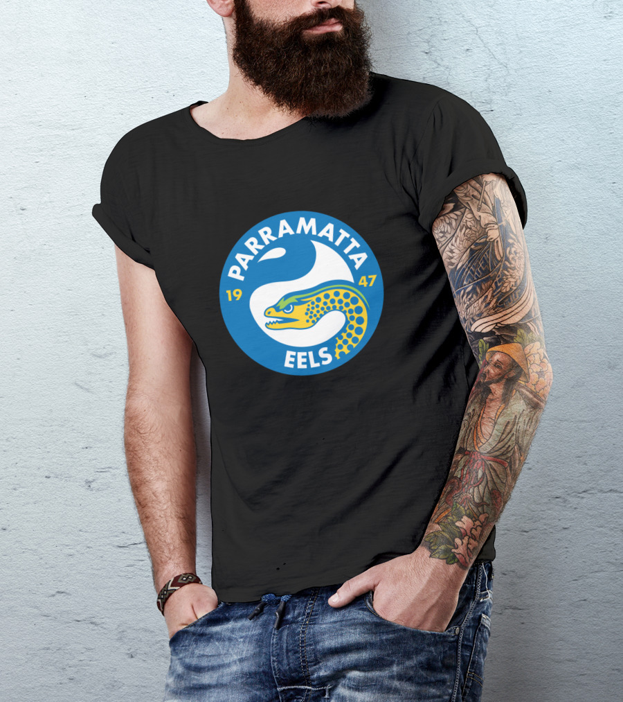 Parramatta Eels 1947 Blue And Yellow T-Shirt