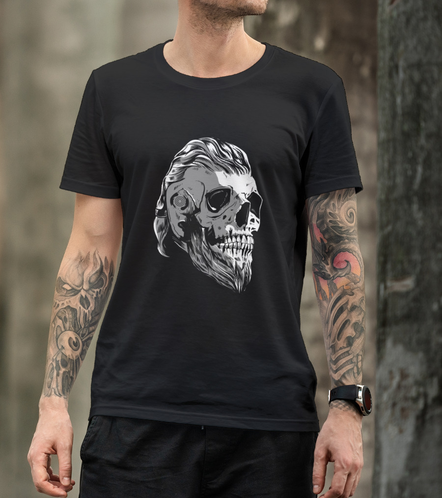 Viking Skull Warrior T-Shirt