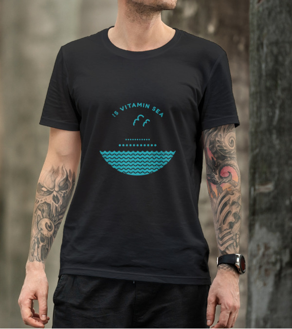 All I Need Is Vitamin Sea Cruise Ship Ocean Waves T-Shirt