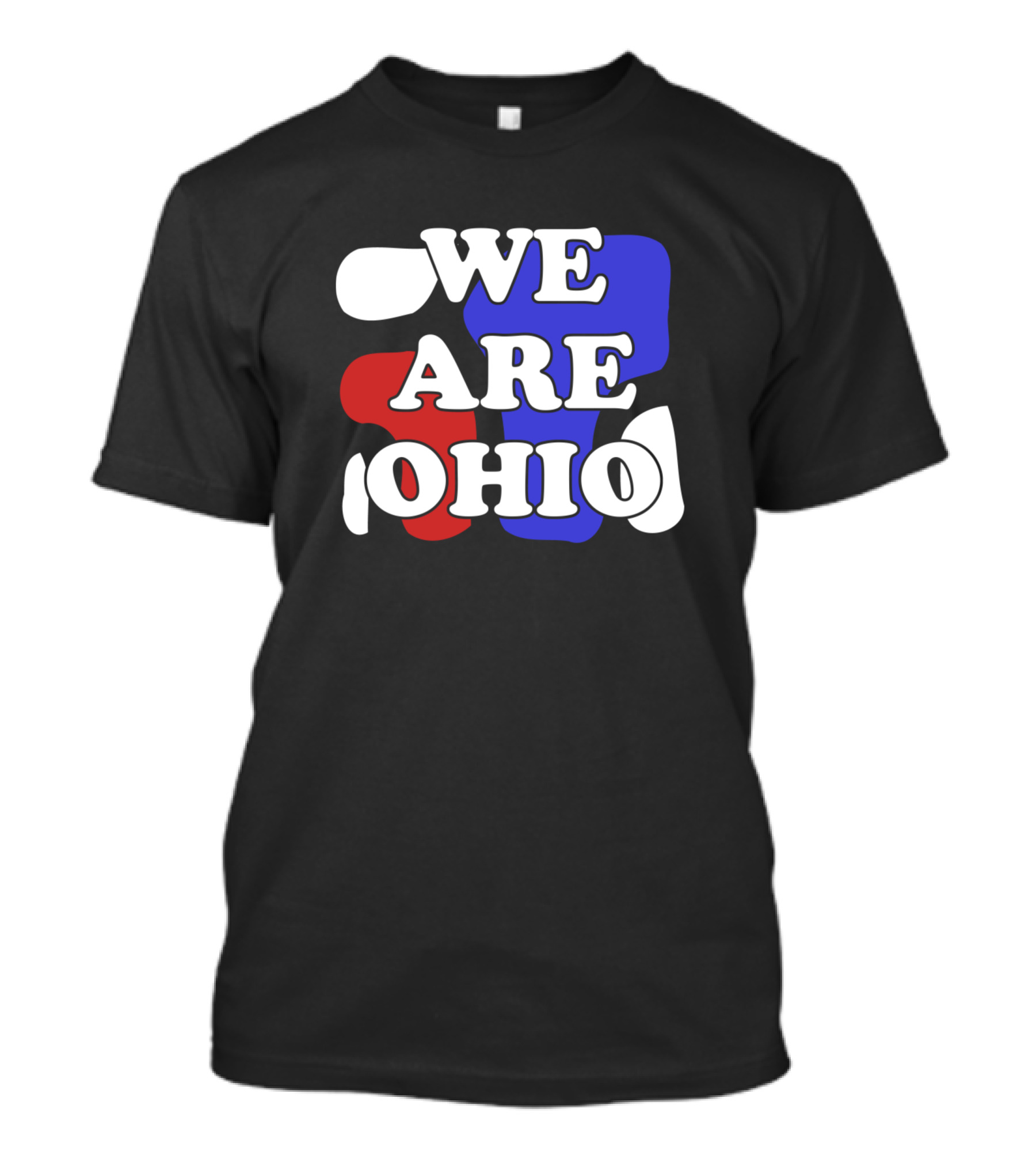 WE ARE OHIO Red White Blue T-Shirt