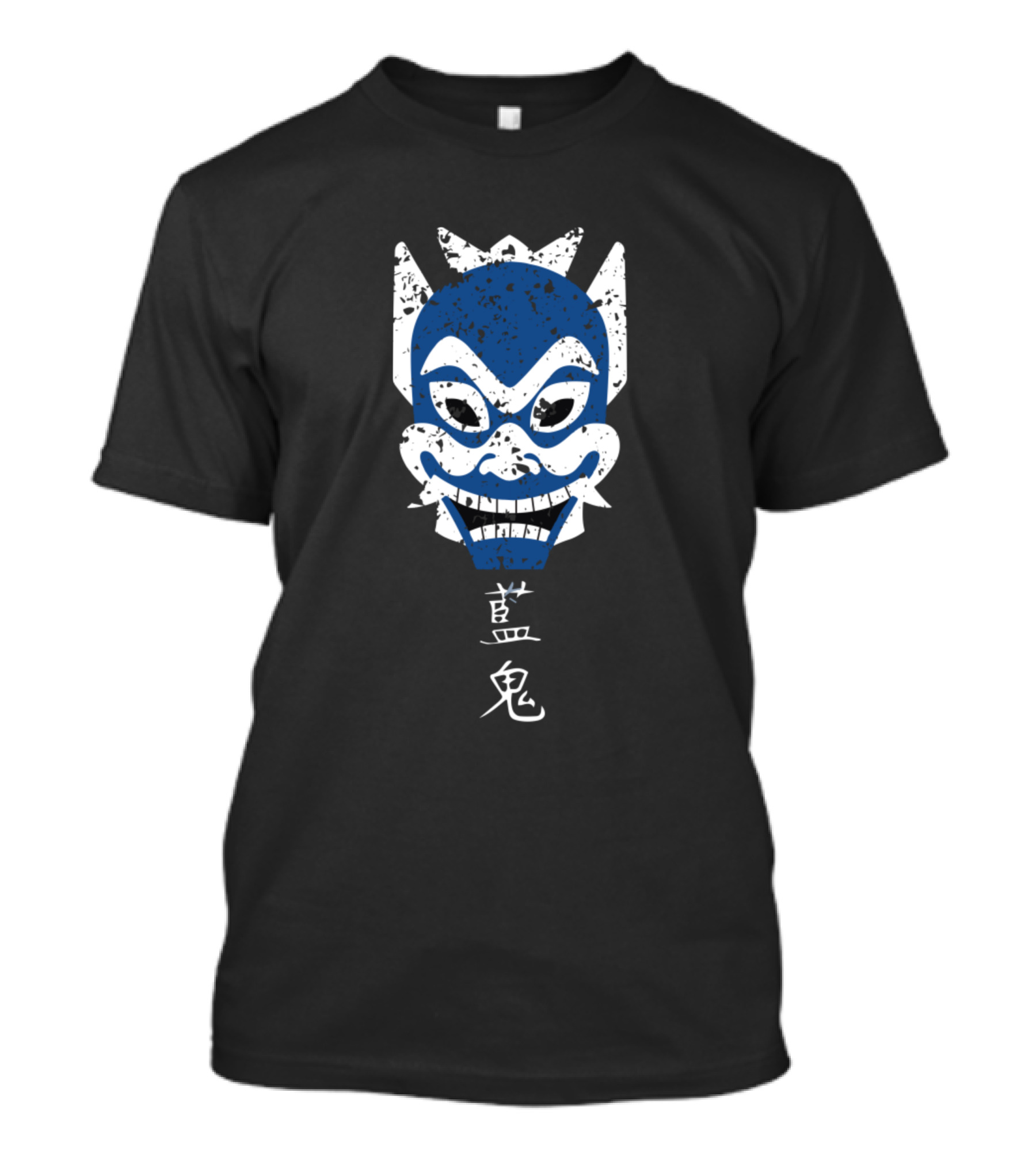 Zuko Blue Spirit Avatar The Last Airbender Aang Mask Kanji T-Shirt