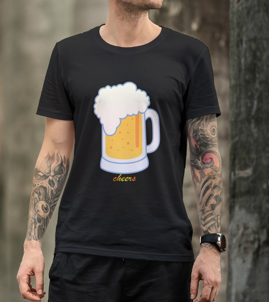 Cheers Beer Mug T-Shirt