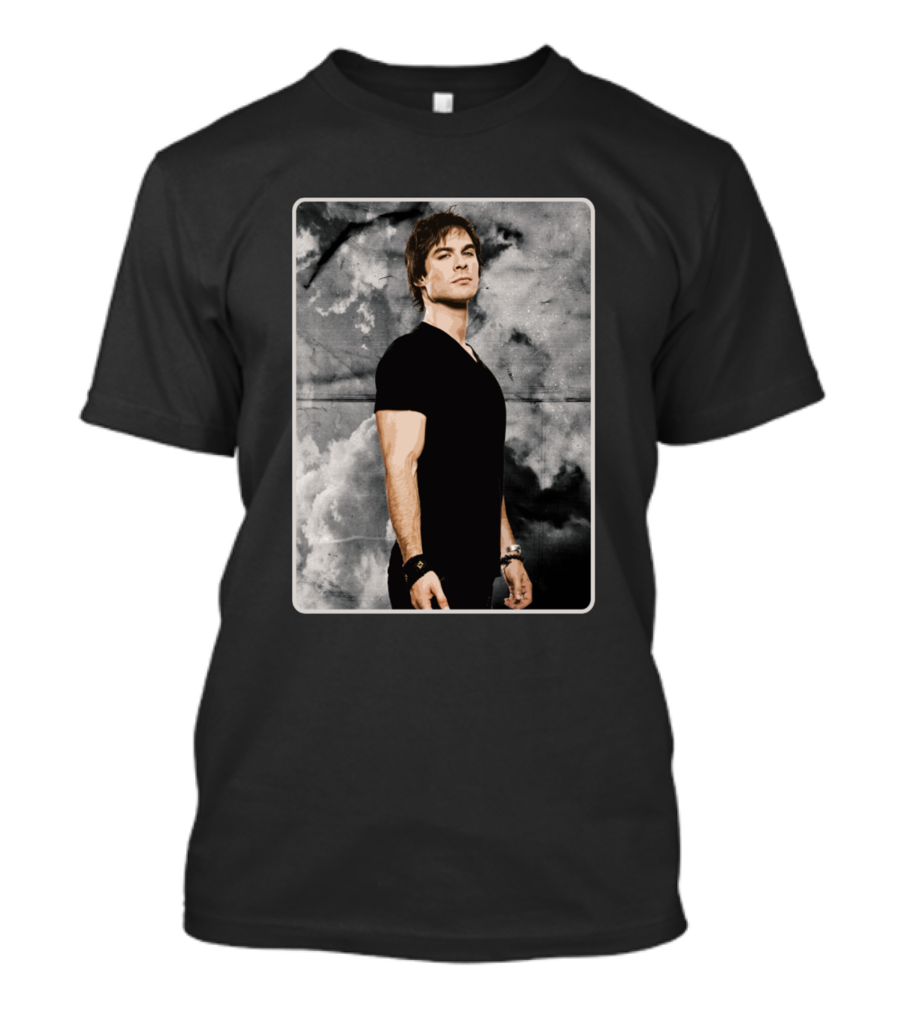 Damon TVD Salvatore Hello Brothers Vampire Diaries T-Shirt