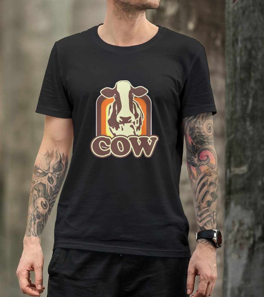 Cow Vintage Milk 385 Salty Heifers Farm T-Shirt