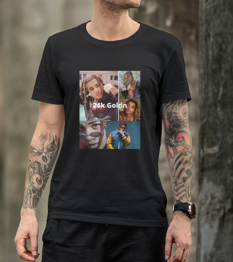 24kGoldn Album Collage T-Shirt