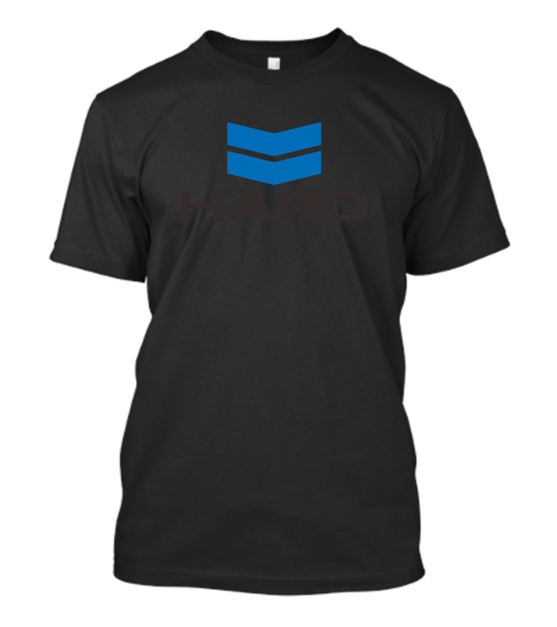 Haro Factory Team Logo Blue Chevron Emblem T-Shirt