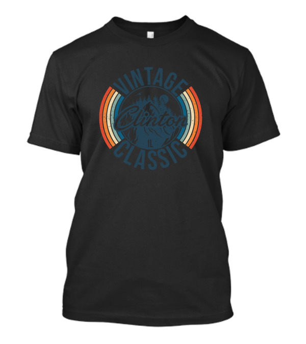 Vintage Classic Clinton IL T-Shirt