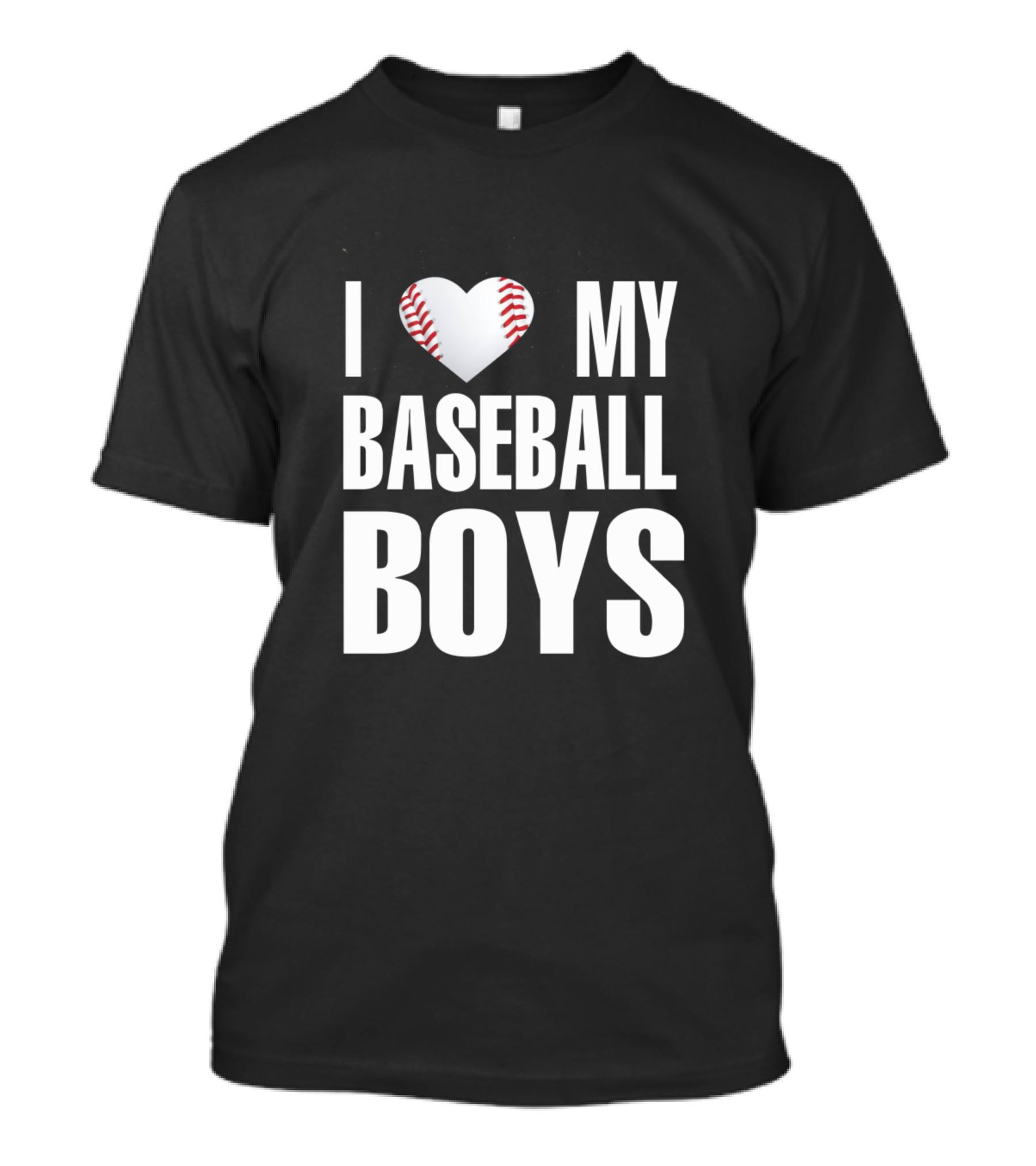 I Love My Baseball Boys T-Shirt