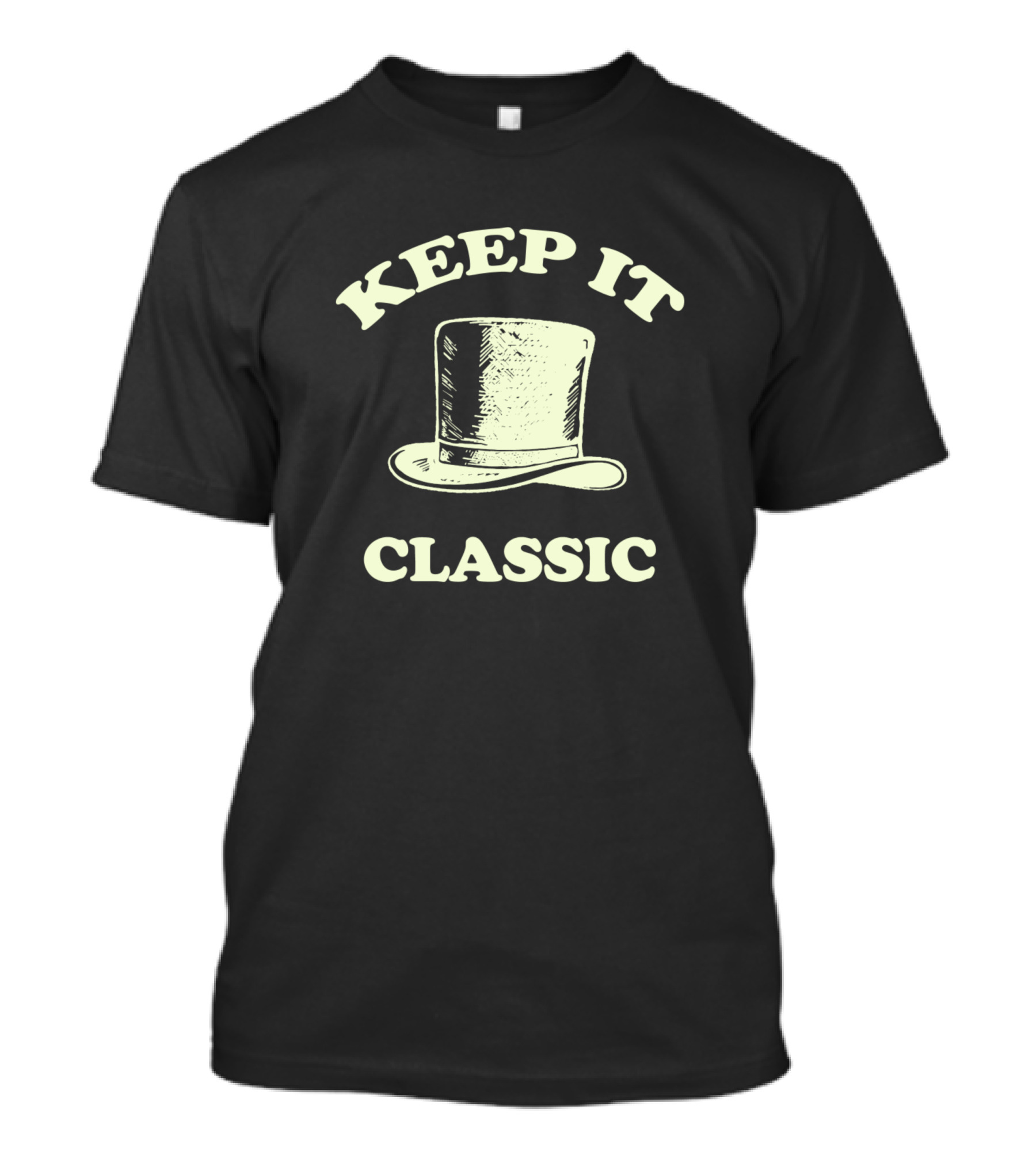 KEEP IT CLASSIC Hat Drawing T-Shirt