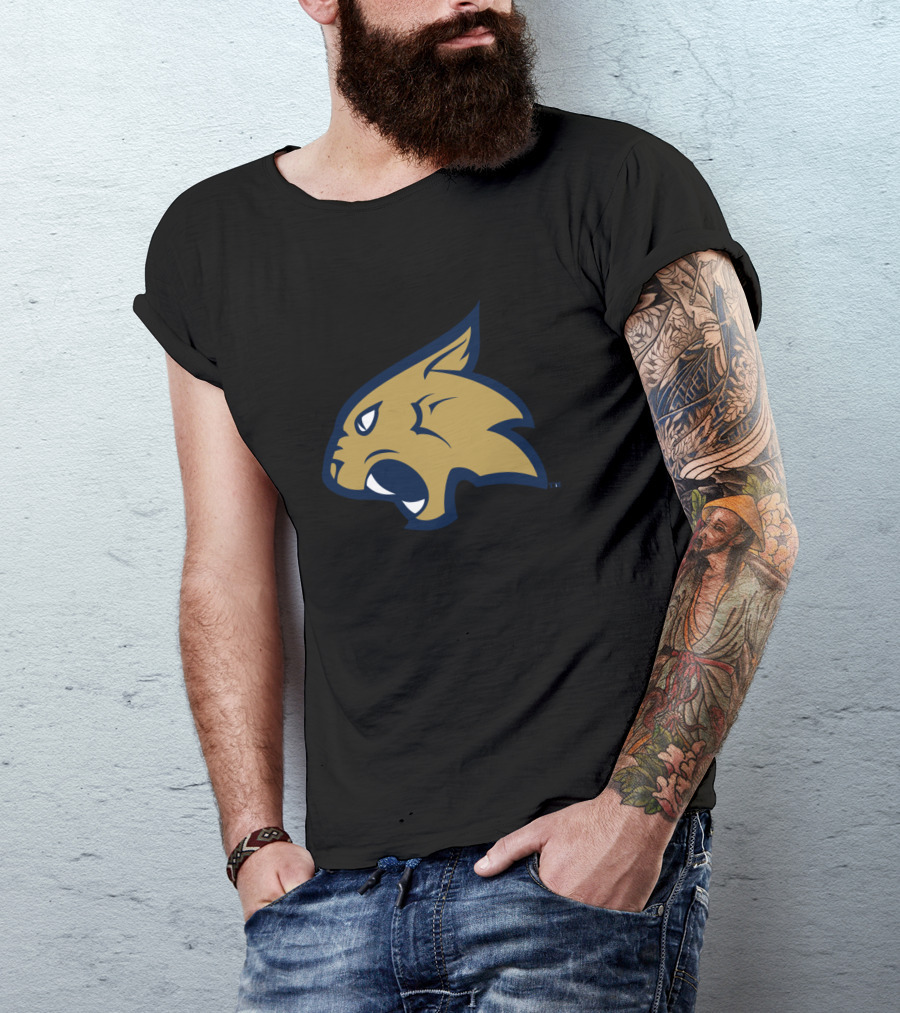 Thiel Tomcats Bold Fierce Wildcat Head T-Shirt