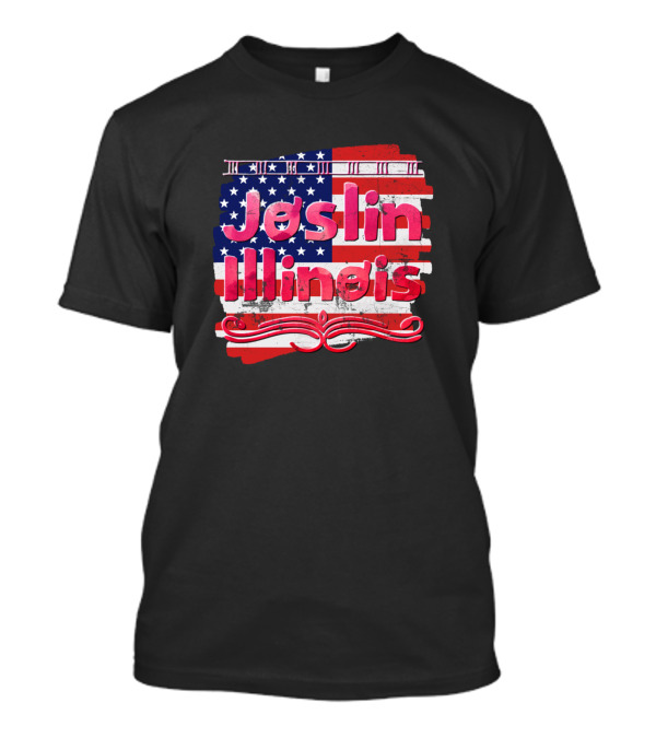 Joslin Illinois American Flag T-Shirt