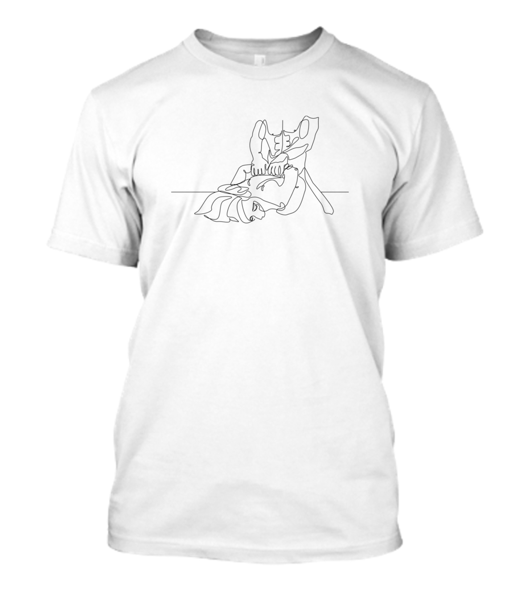 Pin Pounding Love Making Couple Sensual T-Shirt