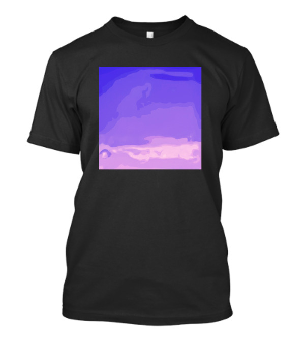 Purple Gradient Layers T-Shirt