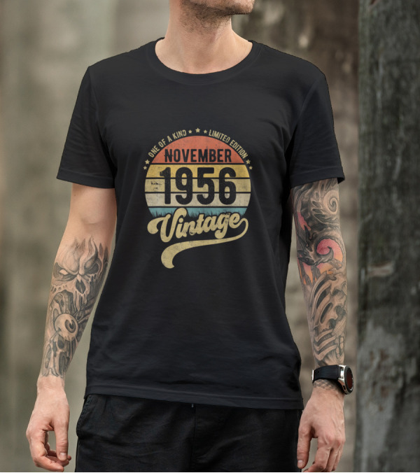 One Of A Kind November 1956 Vintage T-Shirt