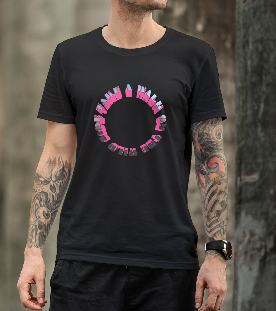 Take A Walk On The Wild Side Circular T-Shirt