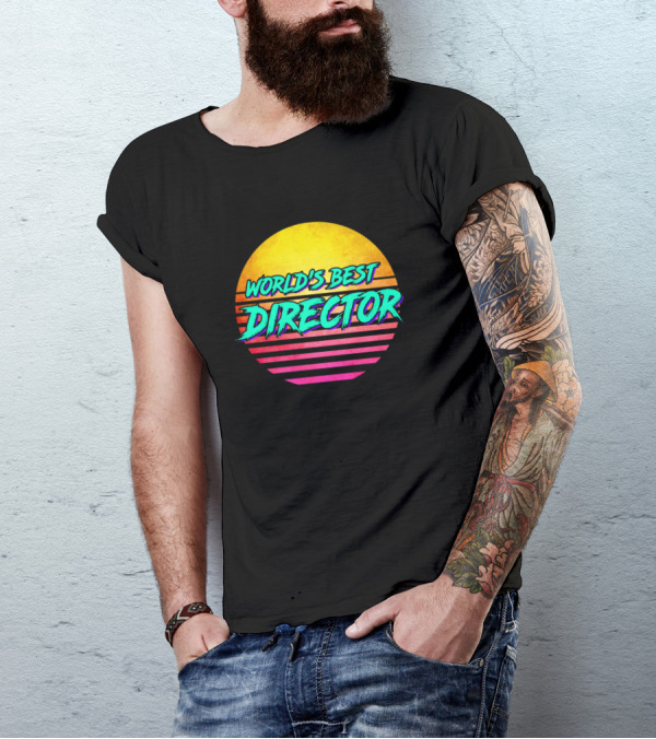 World's Best Director Sunset T-Shirt