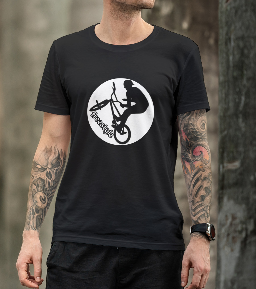 Freestyle BMX Bike Stunt T-Shirt