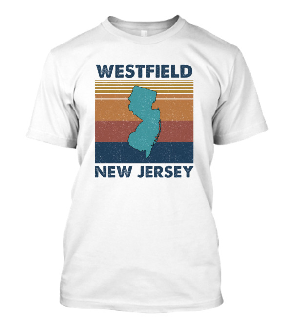 Westfield New Jersey Retro Stripes State T-Shirt