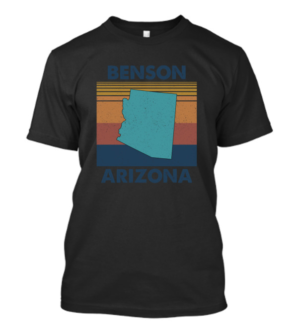 Benson Arizona Retro Sunset State T-Shirt