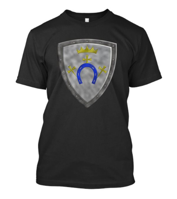 Bfc Horseshoe Crown Shield Emblem T-Shirt