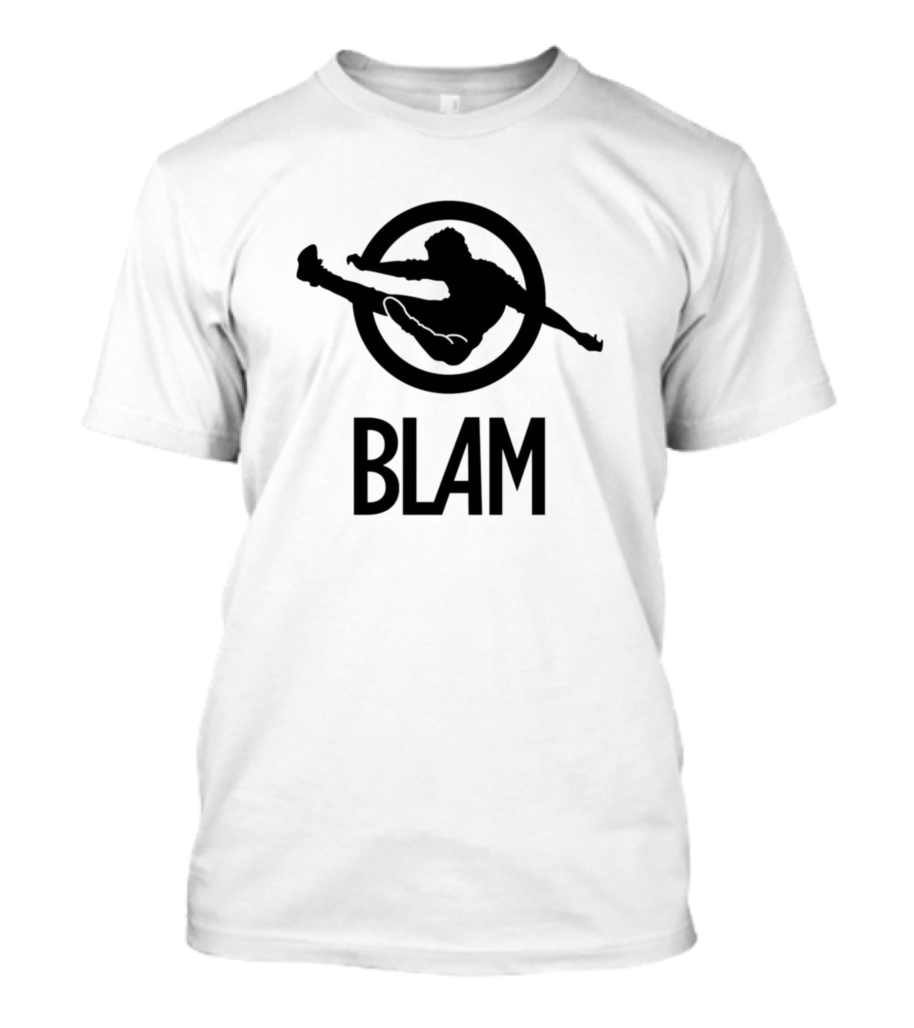Bruce Lee Blam Flying Kick T-Shirt