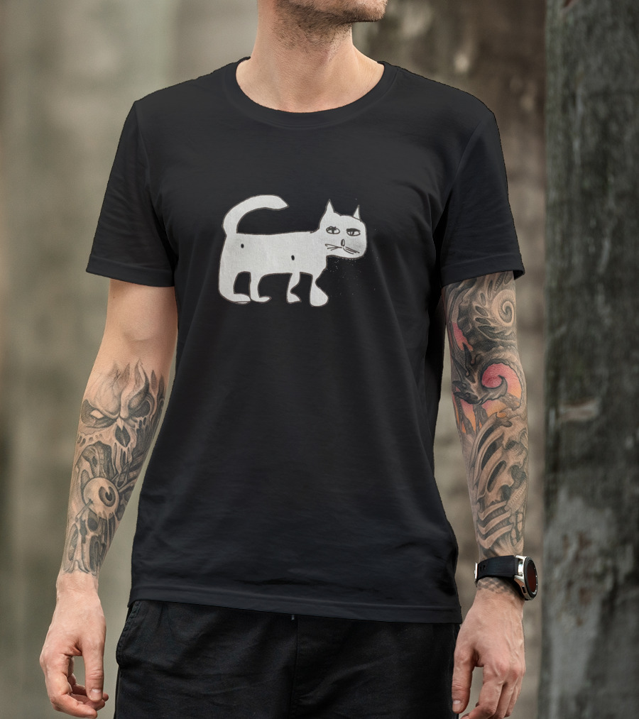 Cat Walk Iconic Expression T-Shirt