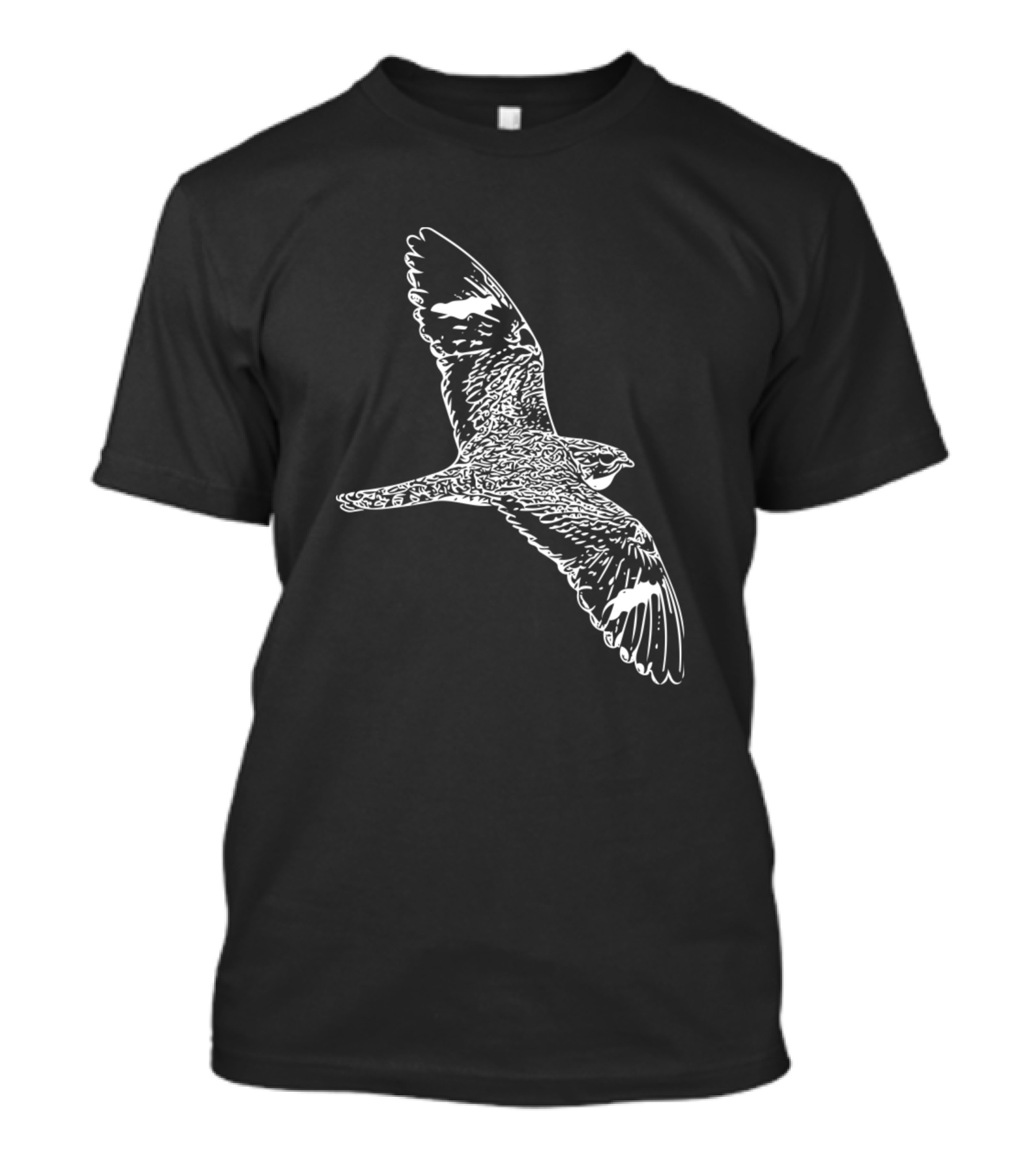 Common Nighthawk White Bird T-Shirt