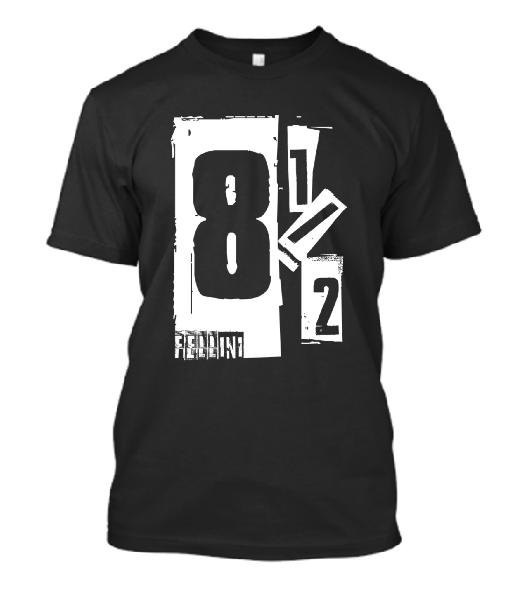 Fellini 8 1/2 Bold Textual T-Shirt