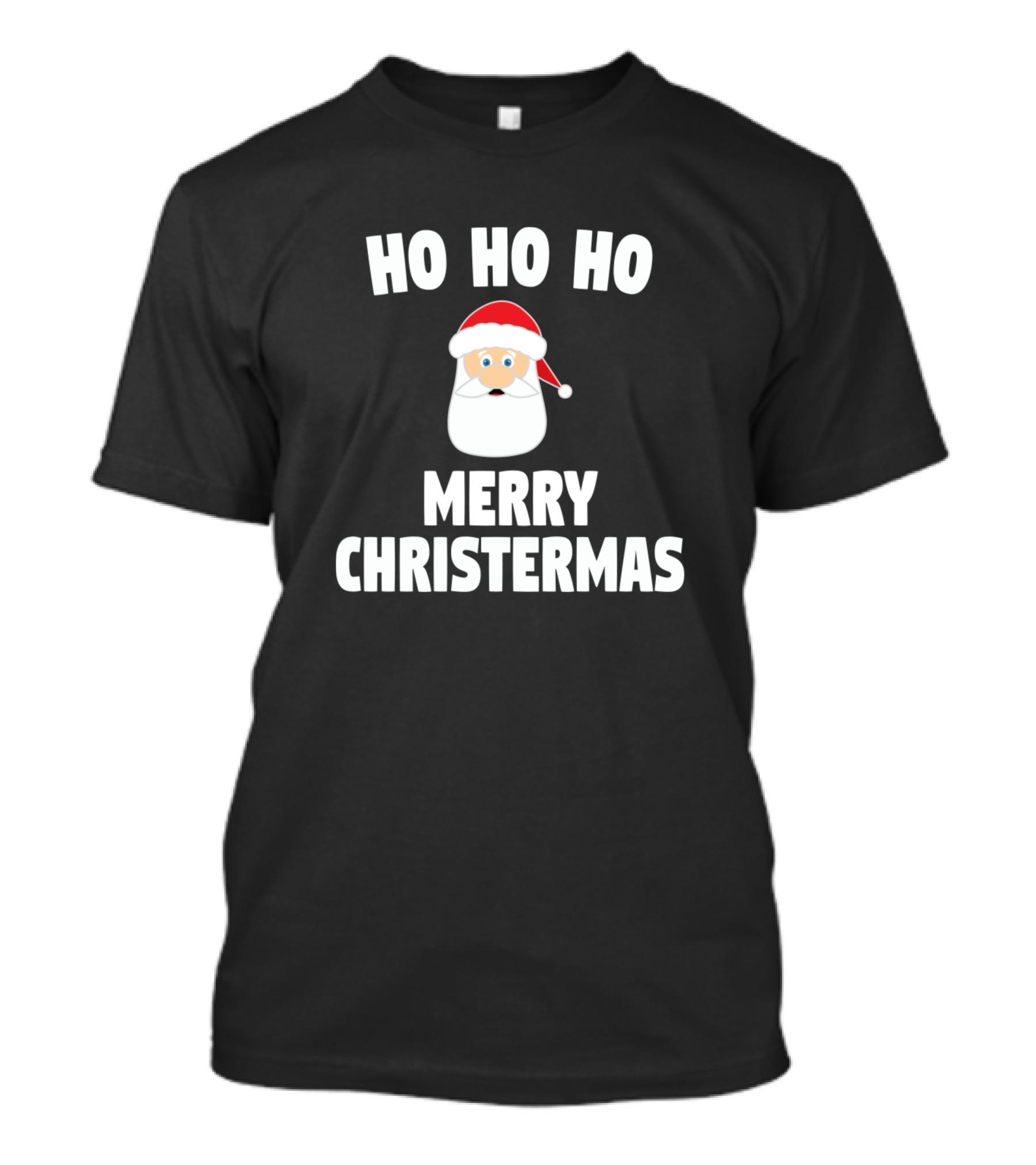 Ho Ho Ho Merry Christremas Santa Claus T-Shirt