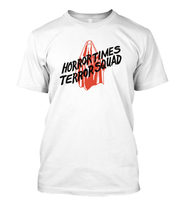 HORROR TIMES TERROR SQUAD Httq Black And Red T-Shirt