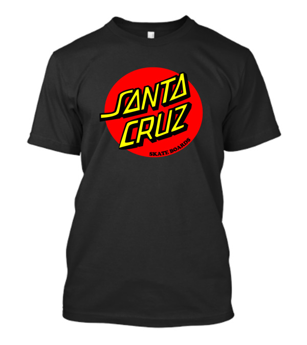 Santa Cruz Skateboards Bold Red Circle T-Shirt