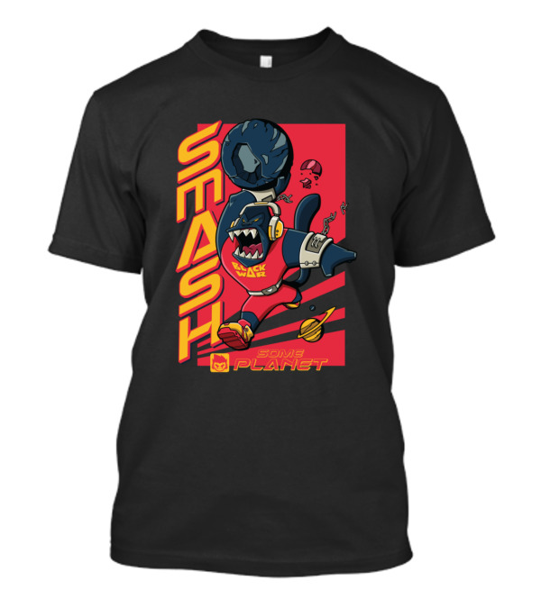 Smash Black War Some Planet T-Shirt