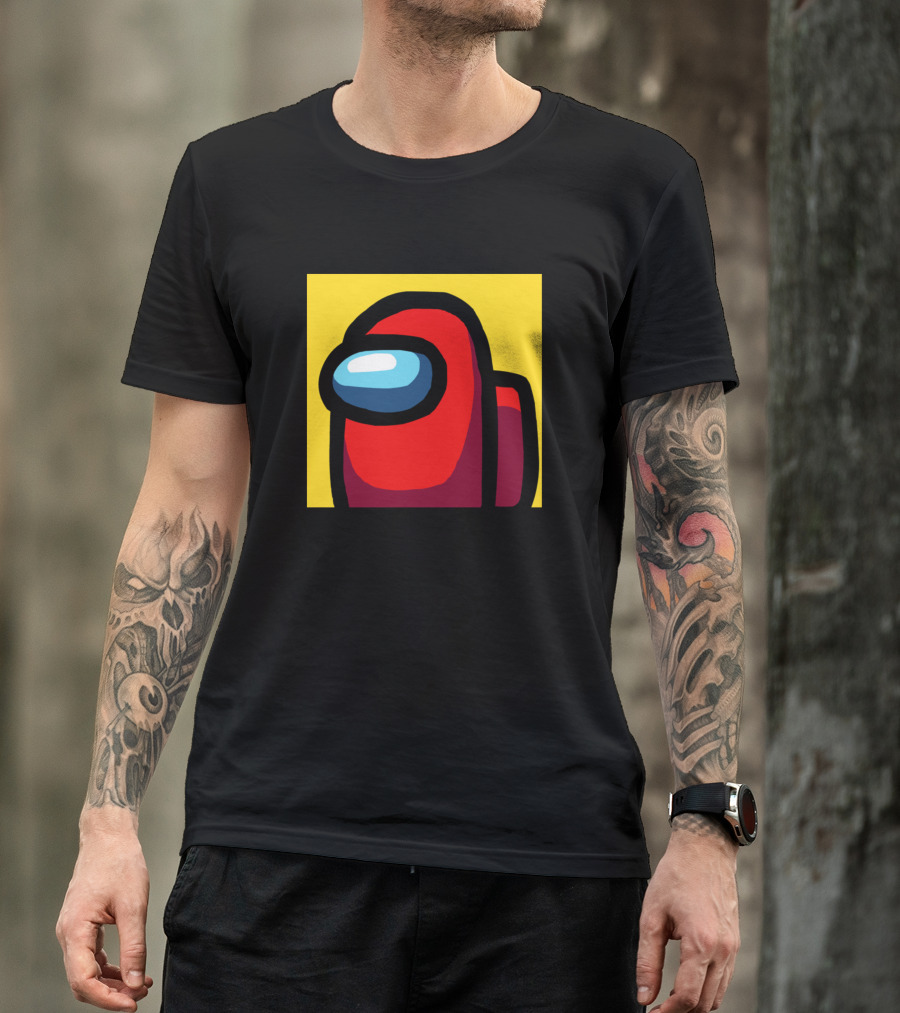 Red Crewmate How To Play Among Us Game T-Shirt