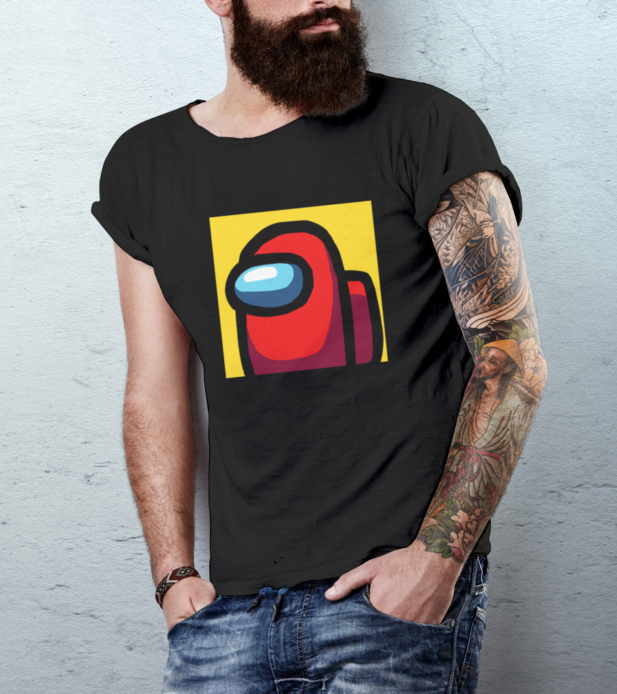 Red Crewmate How To Play Among Us Game T-Shirt