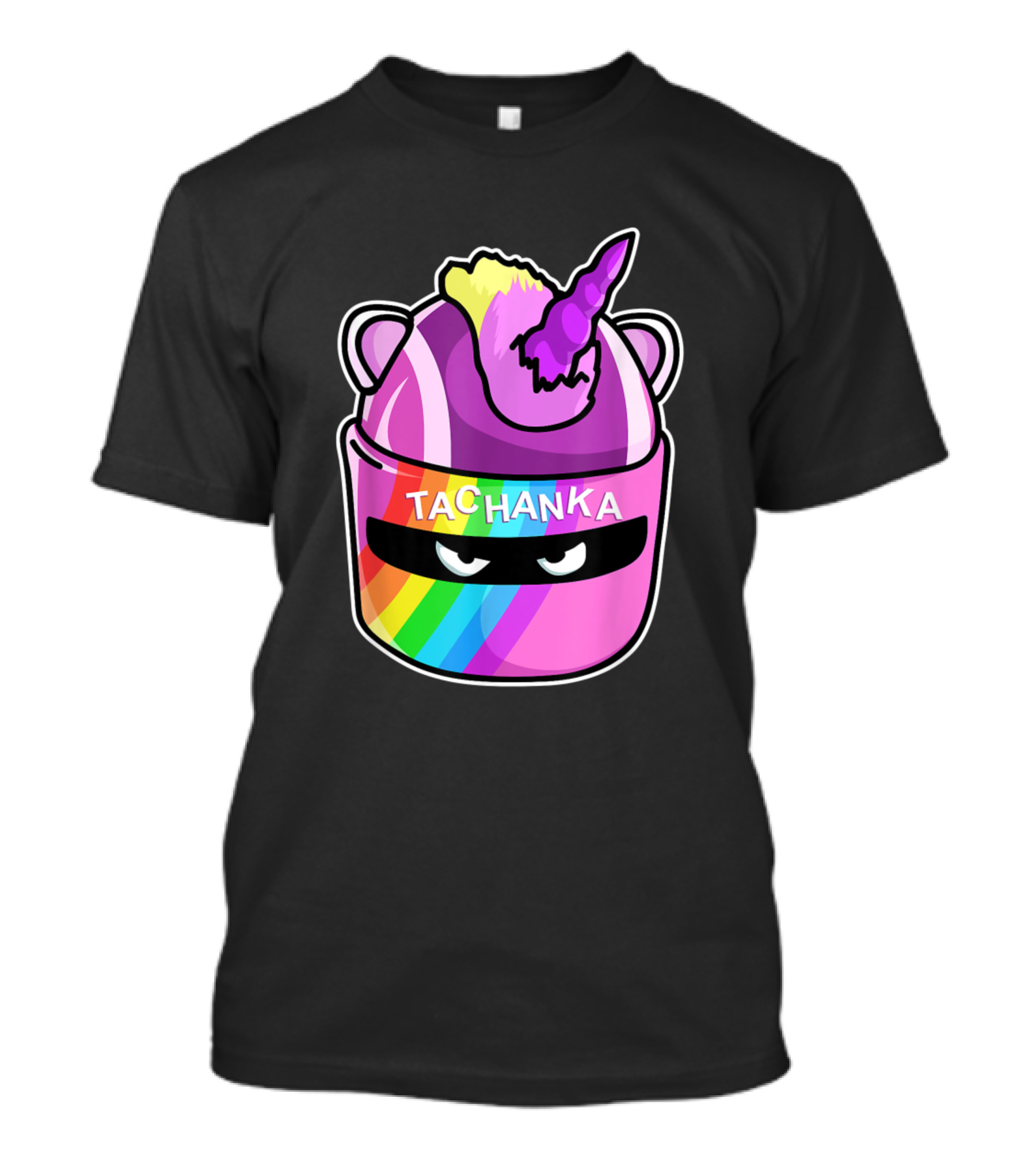Tachanka Rainbow Unicorn Helmet Cartoon T-Shirt