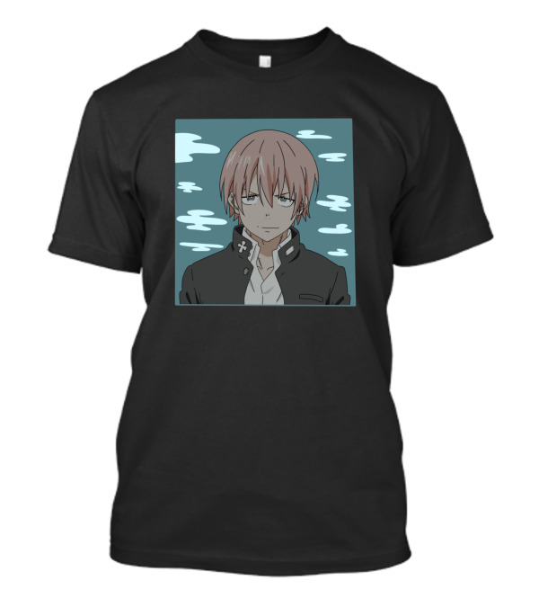 King Arthur Anime Character With Clouds In Background T-Shirt