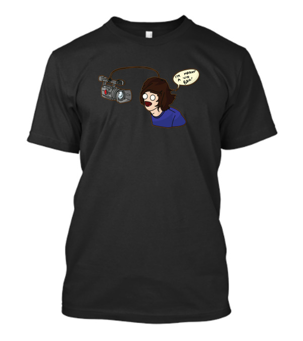 Maxmoefoe I'm Makin' A Vid Bro Cartoon Videographer T-Shirt