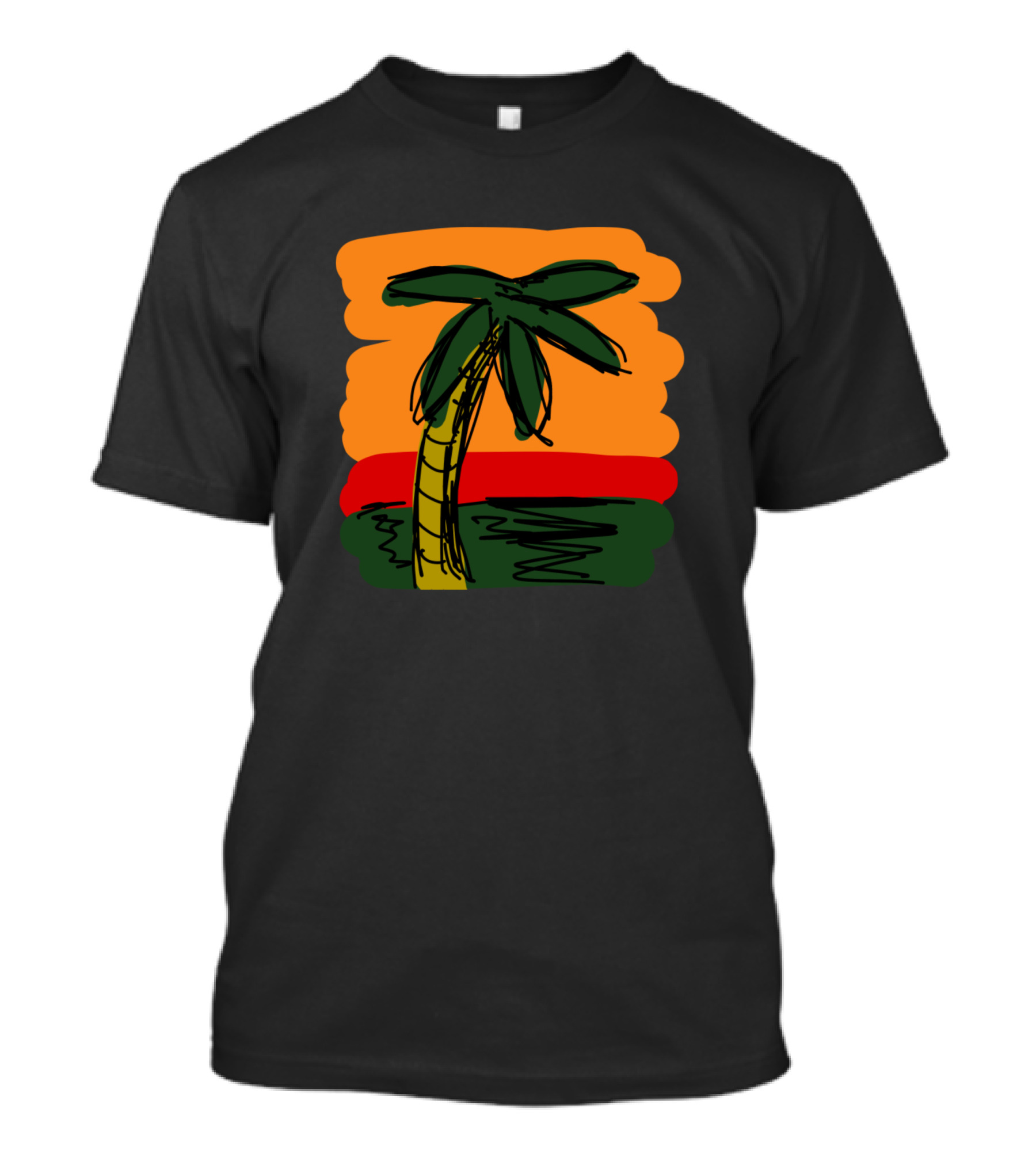 Palm Tree Sunset T-Shirt