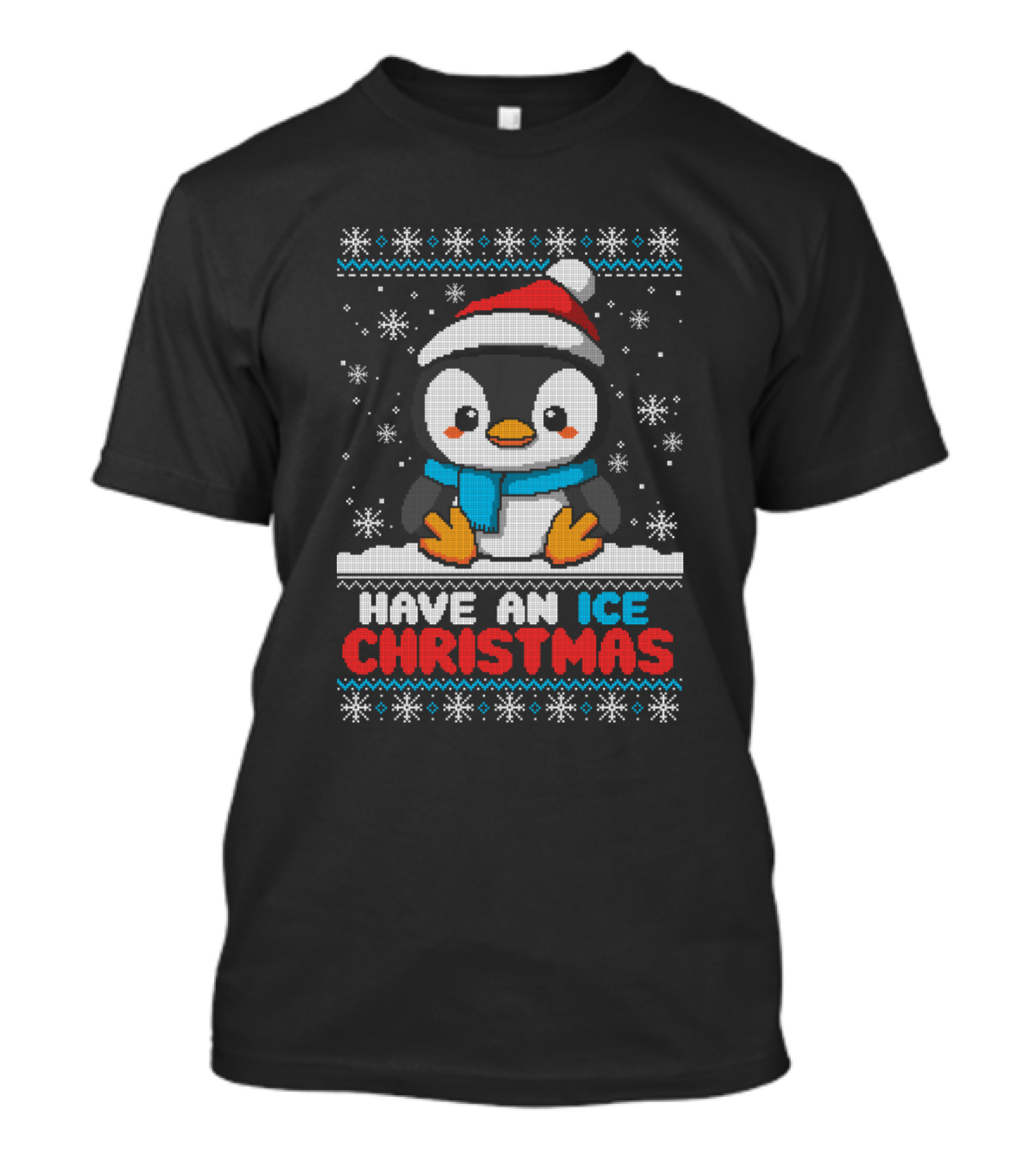 Have An Ice Christmas Penguin T-Shirt