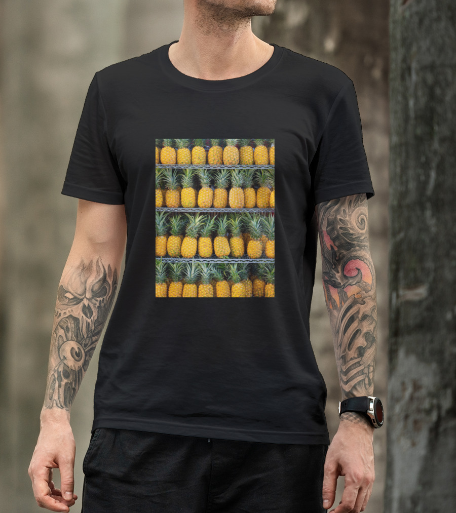 Photograph Of Pineapples In Hawaii Usa T-Shirt