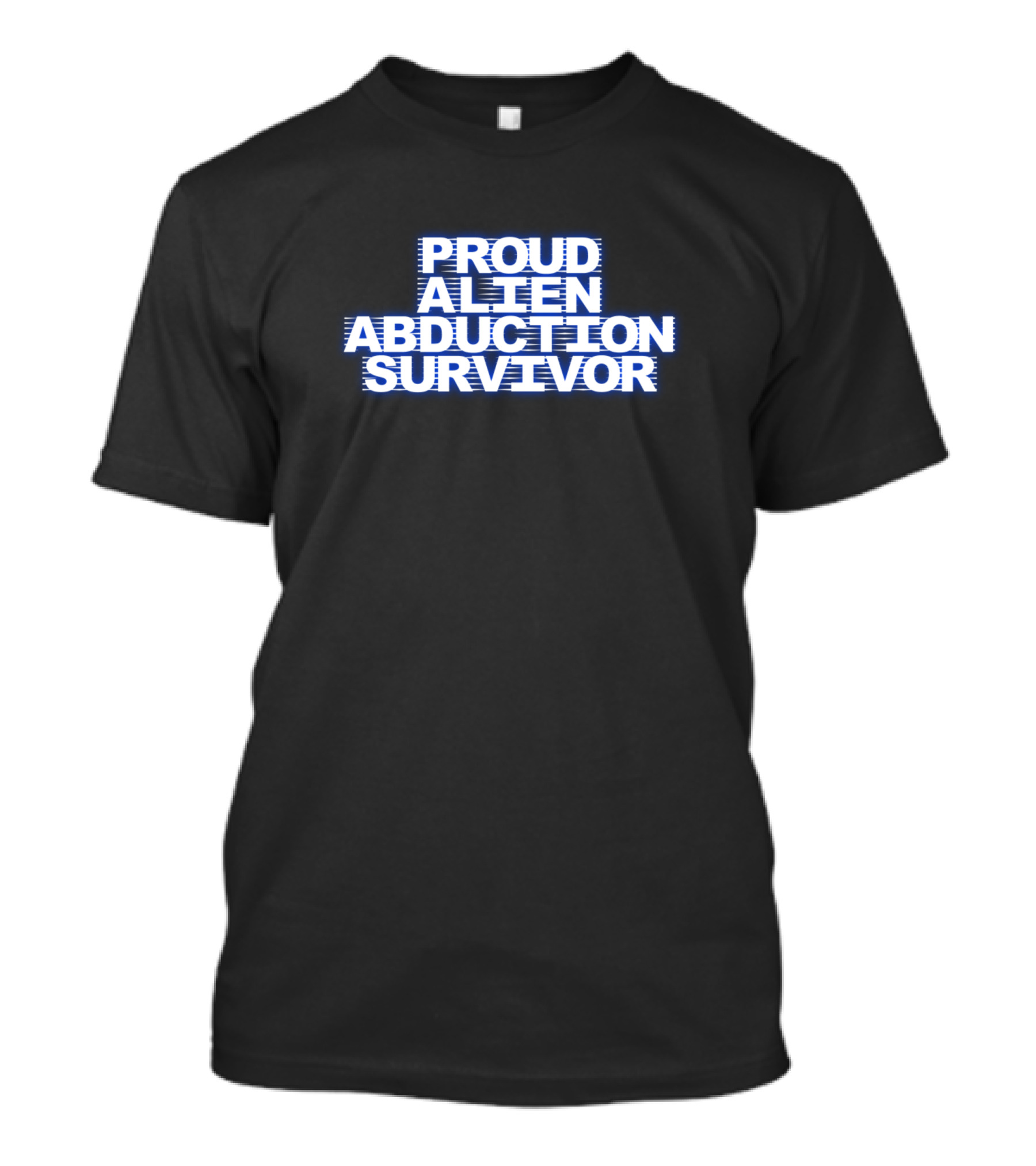 Proud Alien Abduction Survivor Retro Sci-Fi UFO T-Shirt