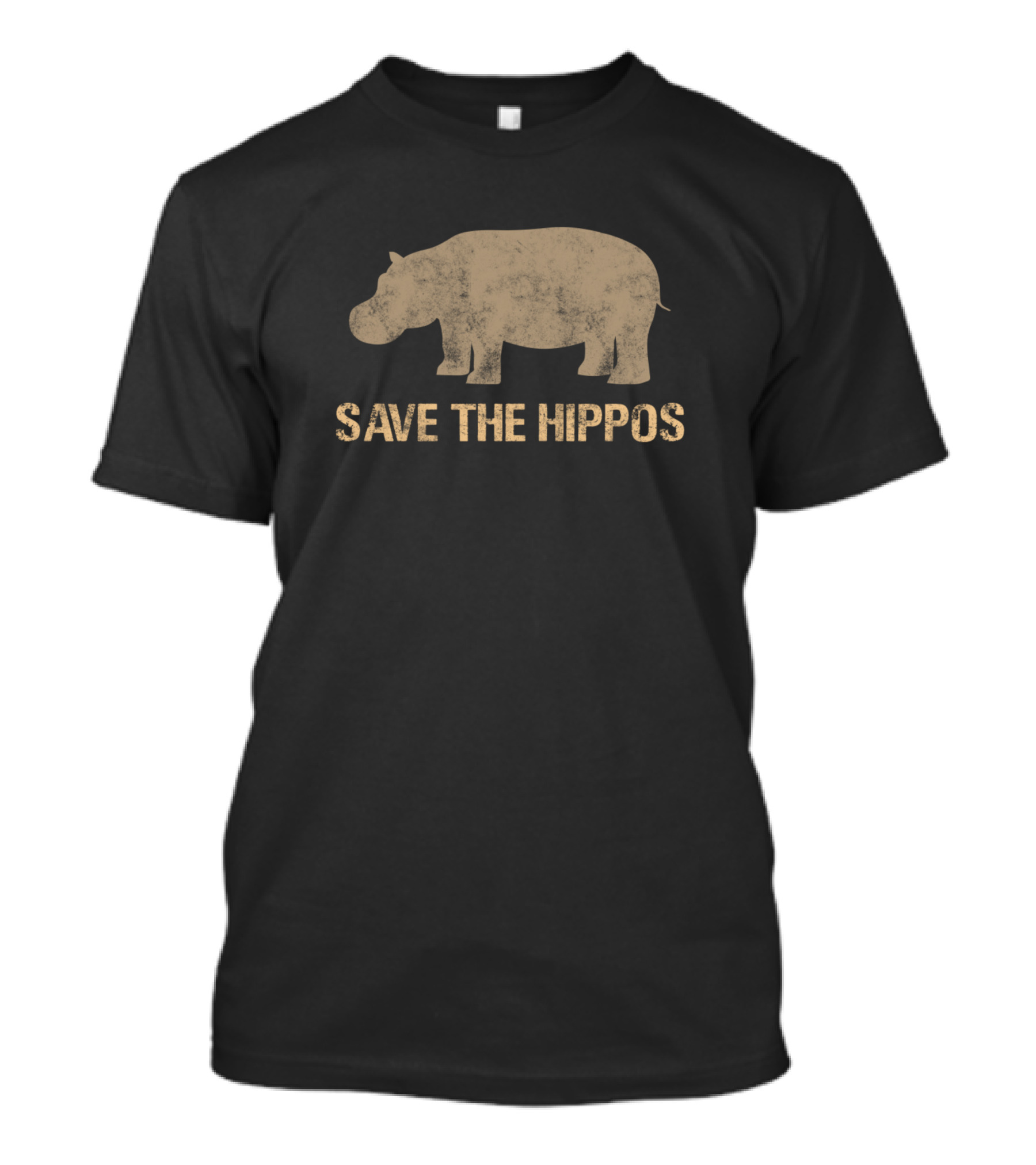 Save The Hippos Conservation Wildlife Awareness T-Shirt