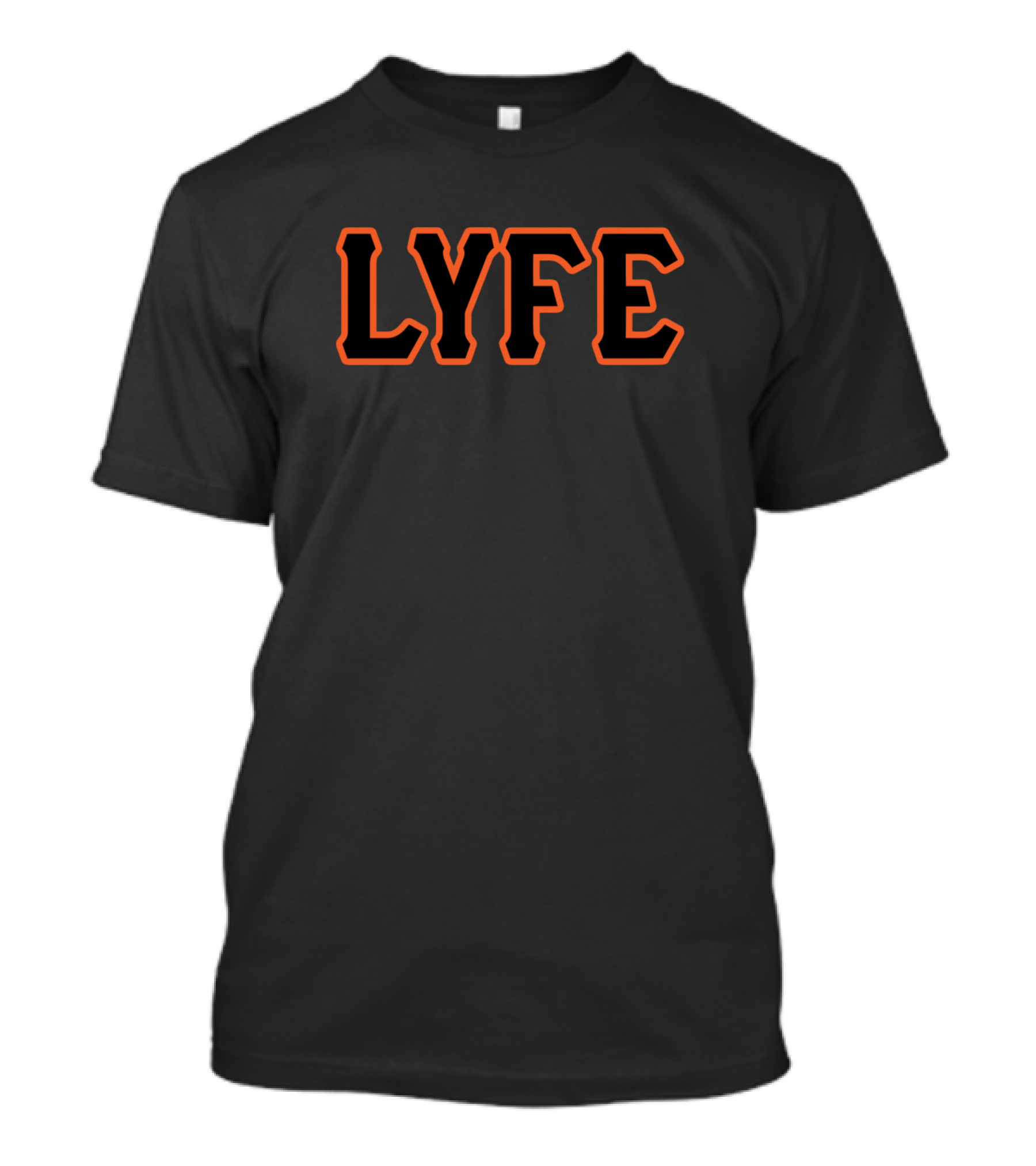 Lyfe With Giants-Inspired Typography T-Shirt
