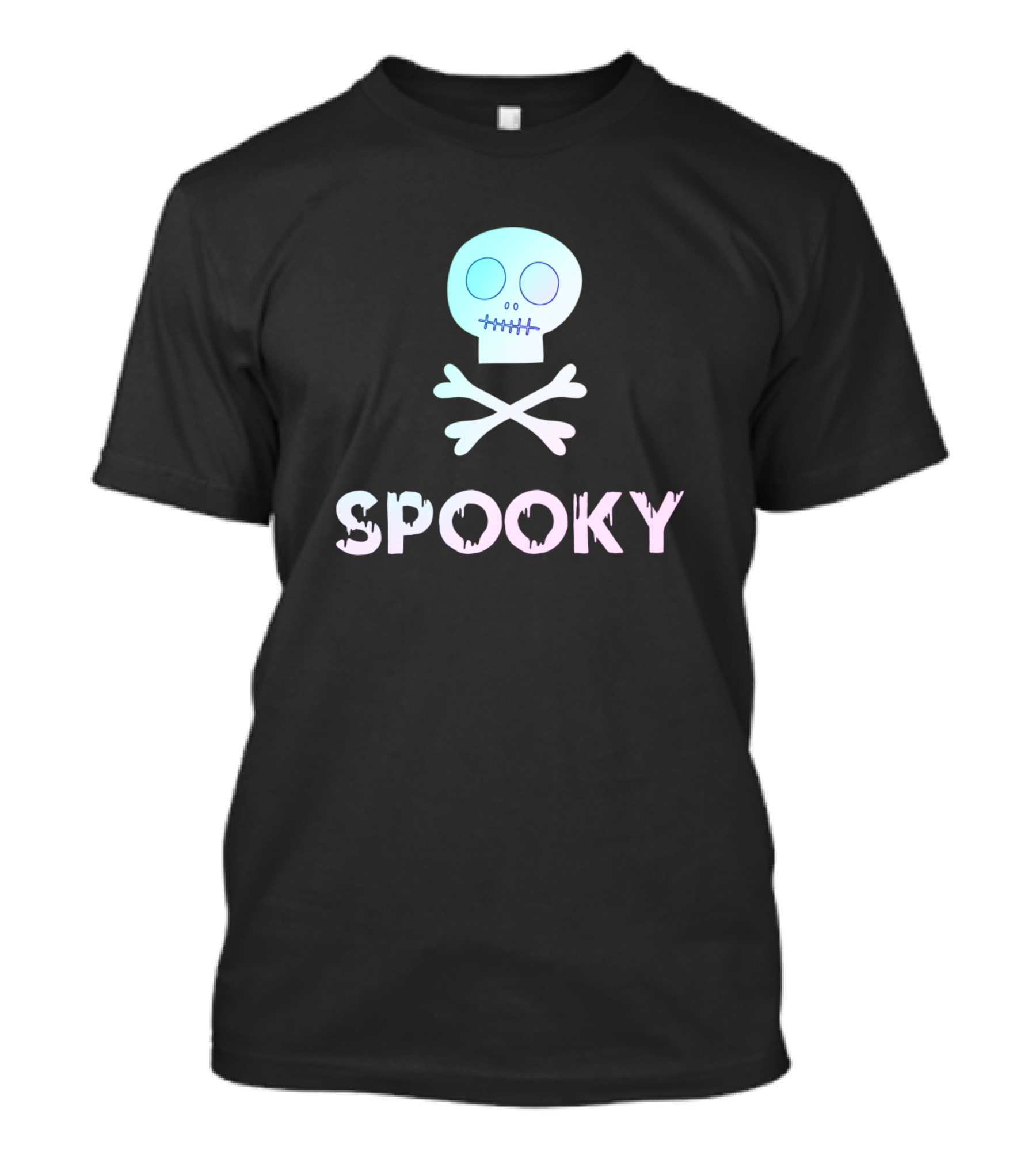 Skull Spooky Halloween T-Shirt