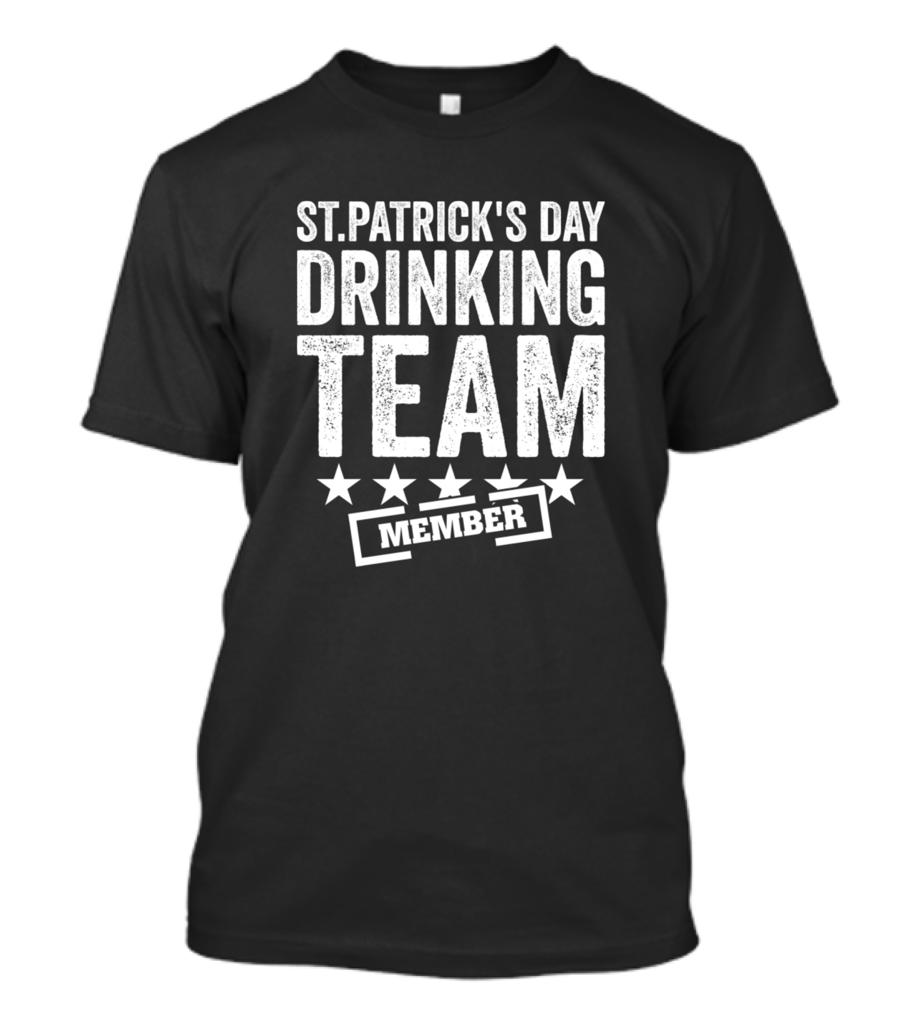 St. Patrick's Day Drinking Team Member Stars T-Shirt