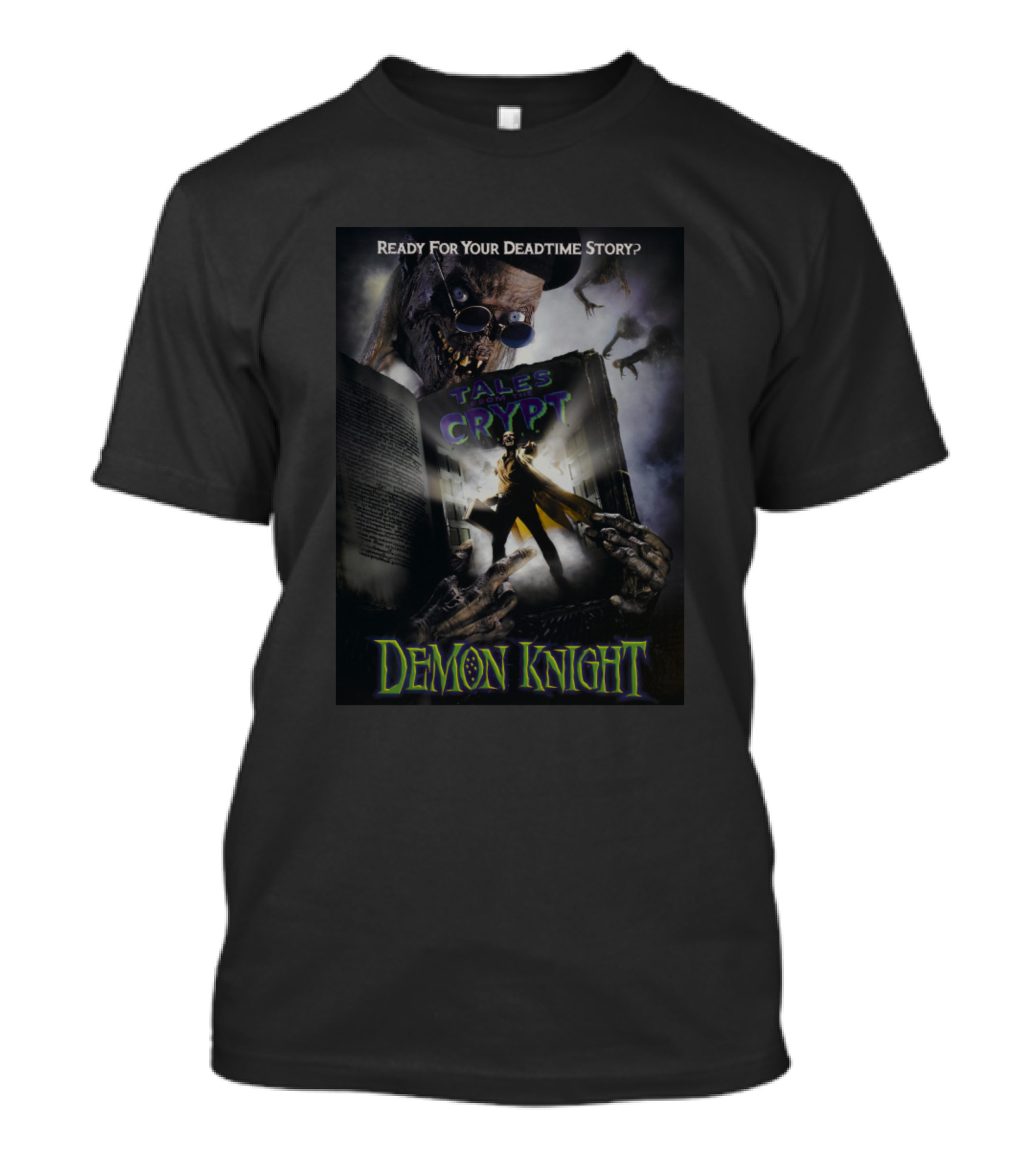 Tales From The Crypt Presents Demon Knight Ready For Your Deadtime Story T-Shirt