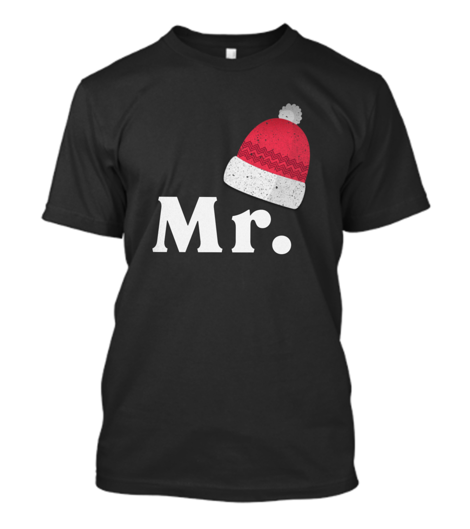 Mr. Santa Red Hat Christmas Teamsanta T-Shirt